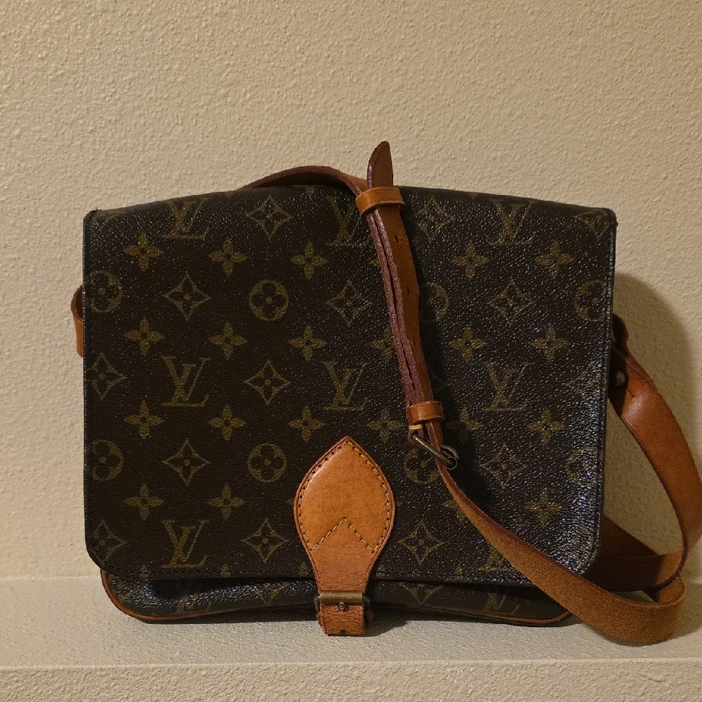 Louis Vuitton Dark Brown Monogram Messenger Bag